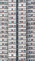 Low angle view of buildings in city