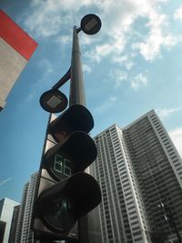 Low angle view of buildings against sky