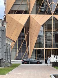 Modern building in city