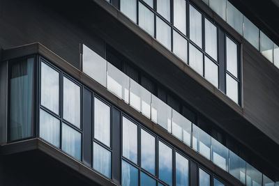 Low angle view of modern building