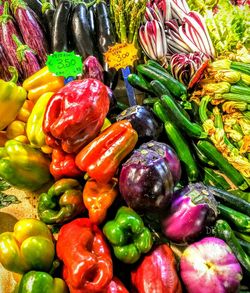 Full frame shot of food for sale