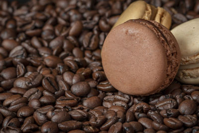 Close-up of coffee beans