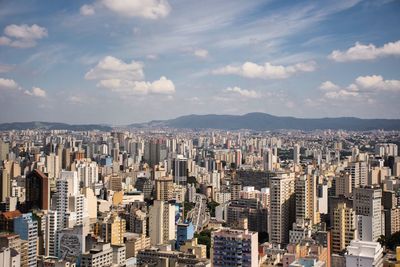 Cityscape against sky