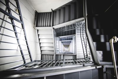 Low angle view of staircase