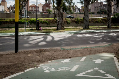 View of buildings in city