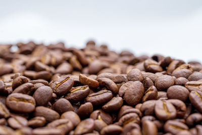 Close-up of coffee beans