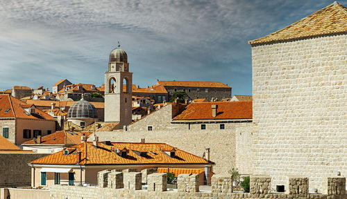 Croatia. south dalmatia. view of the old town dubrovnik.