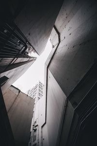 Low angle view of buildings against sky