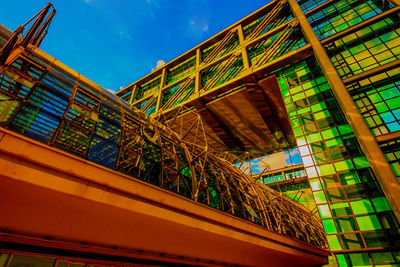 Low angle view of building against sky