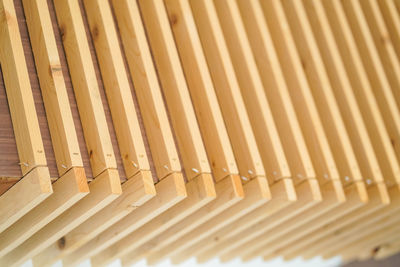 Full frame shot of blinds