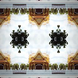 Low angle view of church against sky