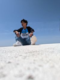 blue