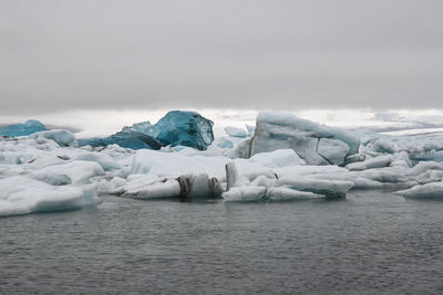 Glacier lagoon on iceland