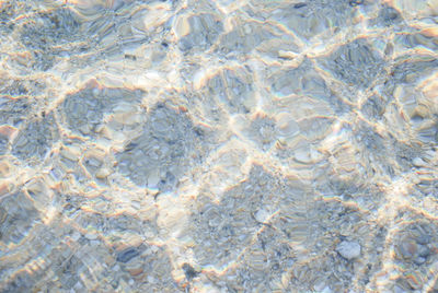 Full frame shot of rippled water