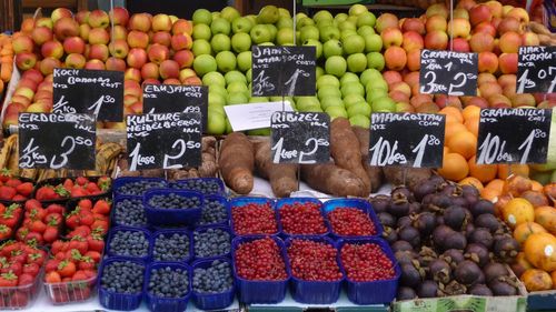 Close-up of fruits for sale