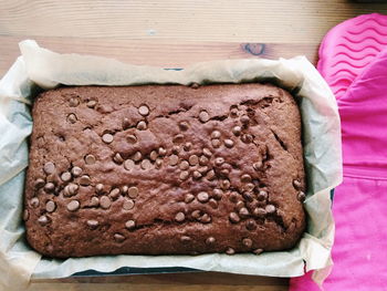 Banana chocolate chip cake