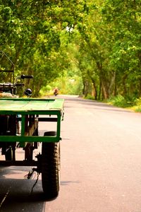 Car on road