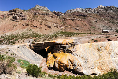 Scenic view of mountains