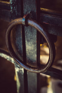 Close-up of rusty metal