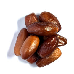 Close-up of fruits against white background