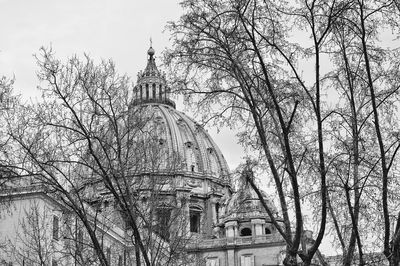 Low angle view of church against sky