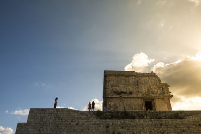Uxmal. traveling around yucatan peninsula in mexico