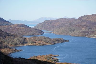 Scenic view of mountains