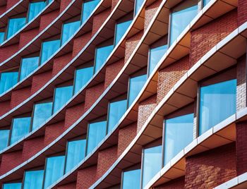 Low angle view of modern building