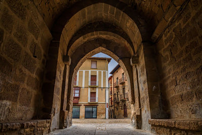 Interior of historic building