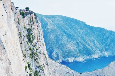 Scenic view of mountains