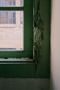 Window of old building