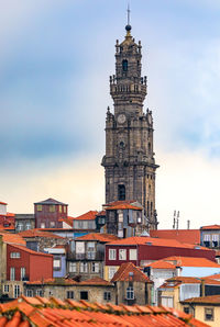 Low angle view of church against sky