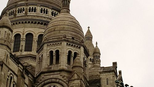 Low angle view of historical building