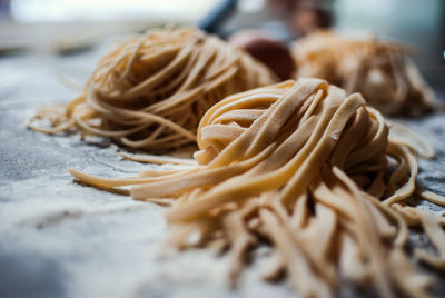 Close-up of object on table