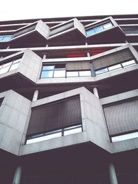 Low angle view of modern building