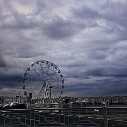Ferris wheel against sky