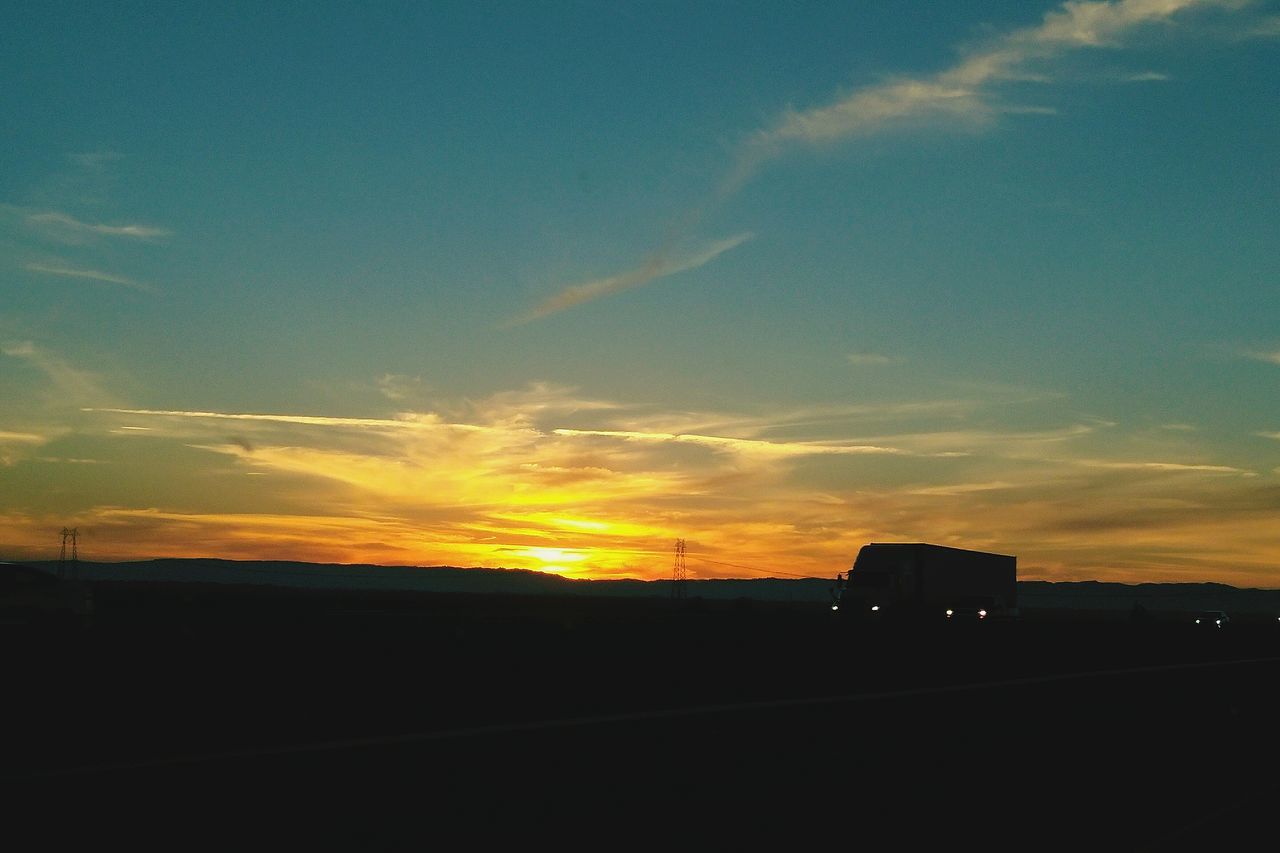 SCENIC VIEW OF SUNSET SKY