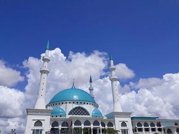 Mosque, clouds and sky