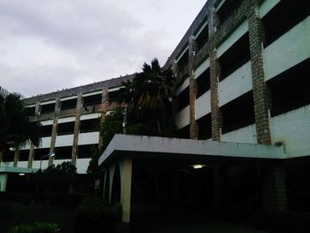 Low angle view of building against sky