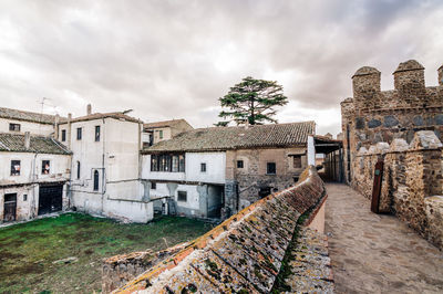 Panoramic view of buildings against sky