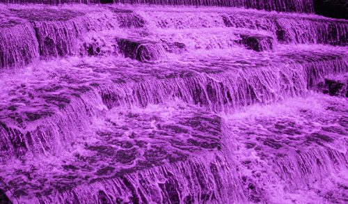 Full frame shot of purple land