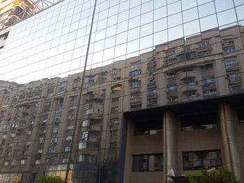 Residential building against sky