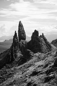 Old man of storr, isle of skye, scotland, united kingdom