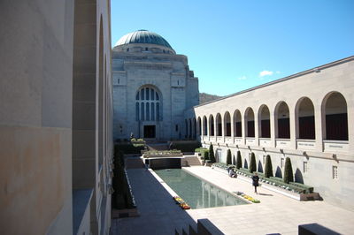 View of historic building against sky