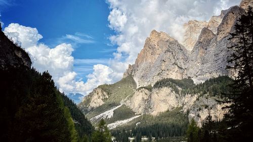 Panoramic view of landscape against sky