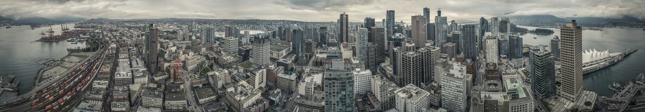 Aerial view of cityscape