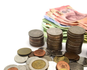 Stack of coins
