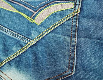 Full frame shot of blue background