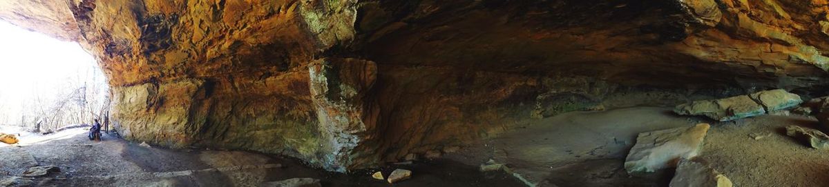 Scenic view of cave