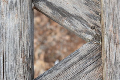 Full frame shot of wooden fence